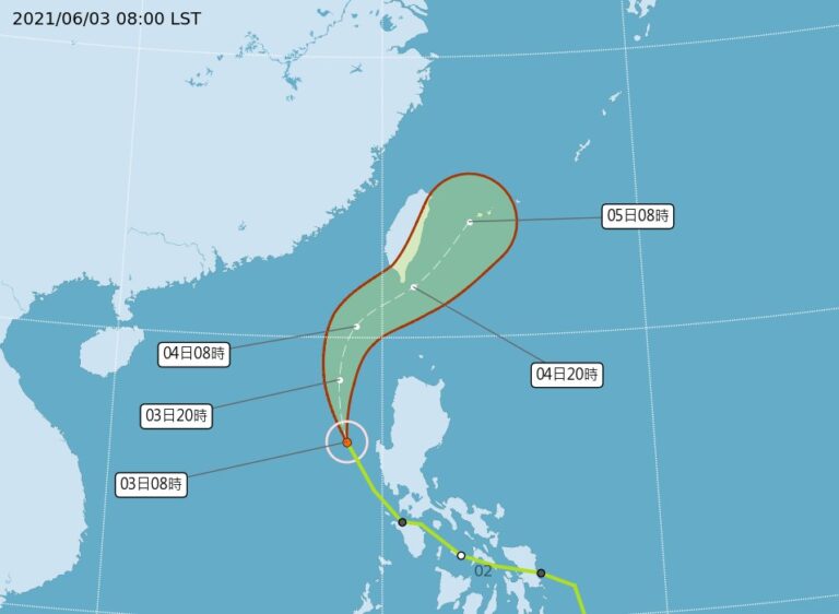 預測：9月前約20個熱帶氣旋形成 5個登陸台灣與中國