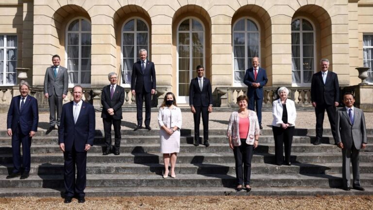 全球稅務改革 G7財長會議達成歷史性協議