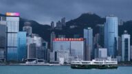 港民间团体七一摆街站代游行 传7千警察上街戒备
