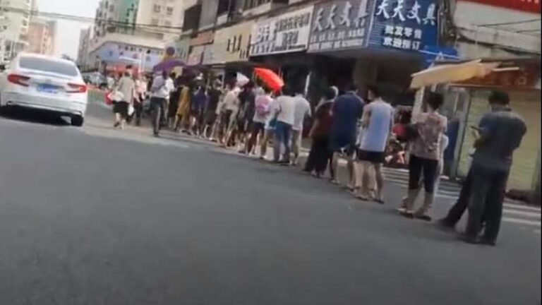 廣東疫情擴散 東莞麻涌封鎮 傳海口封小區(視頻)