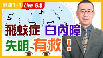 【重播】飞蚊症、白内障、失明有救？