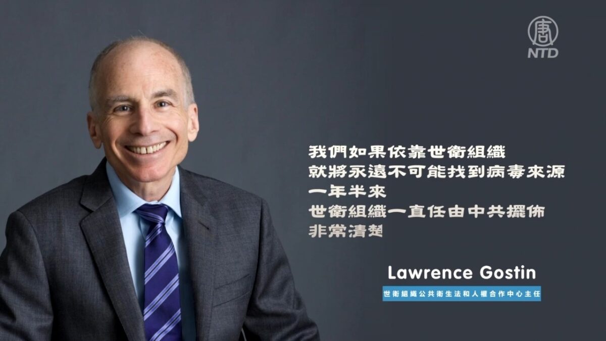 【禁闻】专家建议: 撇开世卫 由G7调查病毒来源