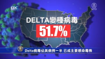 【疫情动态】Delta病毒占美病例一半 已成主要感染毒株