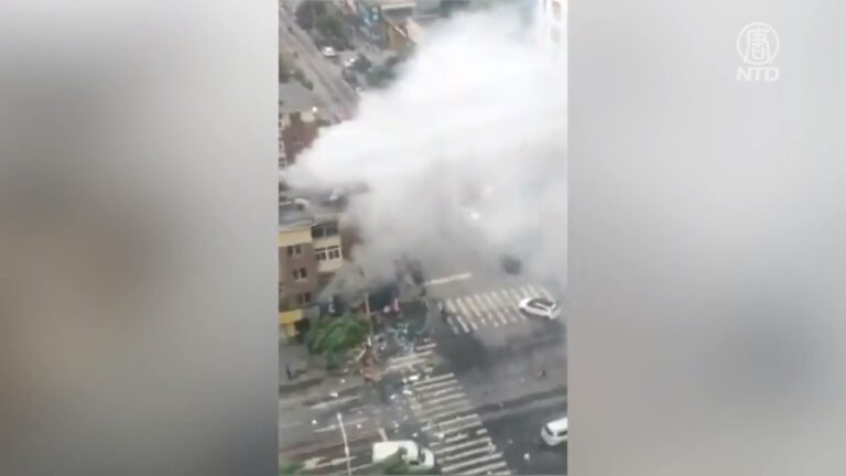 黨慶前夕 秦皇島瀋陽同天煤氣爆炸 媒體失聲