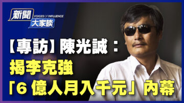 【新闻大家谈】陈光诚揭李克强6亿人月入千元内幕