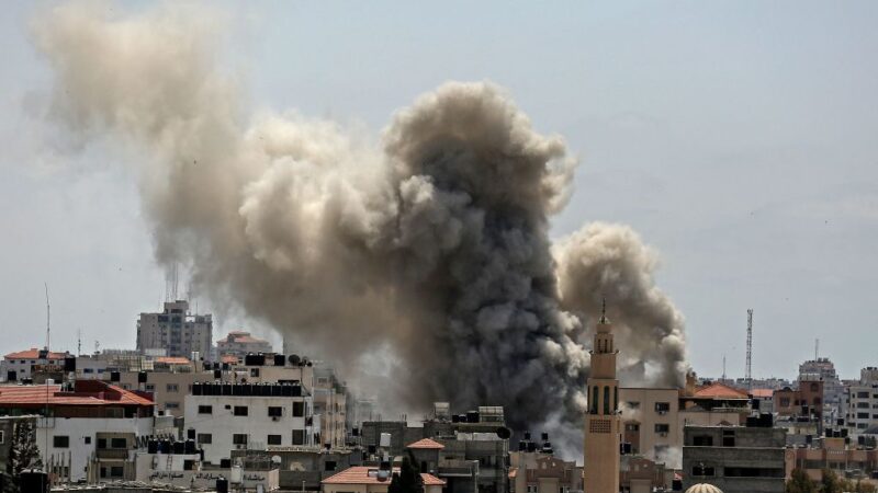 反制巴勒斯坦火攻 以色列發動加沙空襲