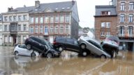 豪雨洪水酿灾 德国比利时至少91死1300人失踪(组图)