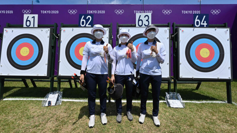 奥运首日传捷报 韩国女子射箭破世界纪录