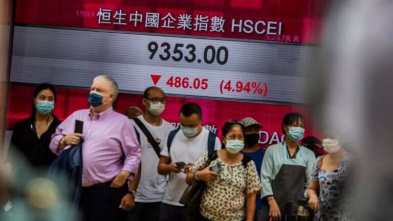 中共政策致中資股遭大規模拋售 港股連兩日暴跌