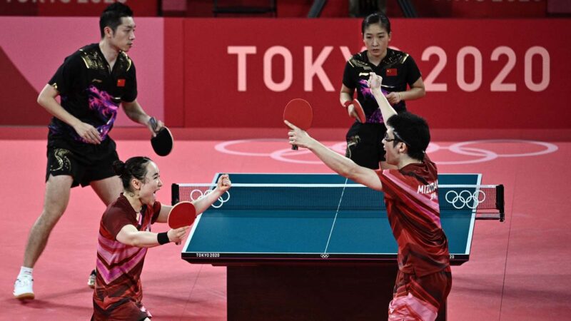 中国乒乓球混双爆冷败北 央视提前“炫金”出丑