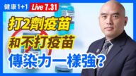 【重播】打2劑疫苗和不打疫苗 傳染力一樣？