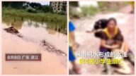 广东4名小学生 在雨水形成的洼地溺亡