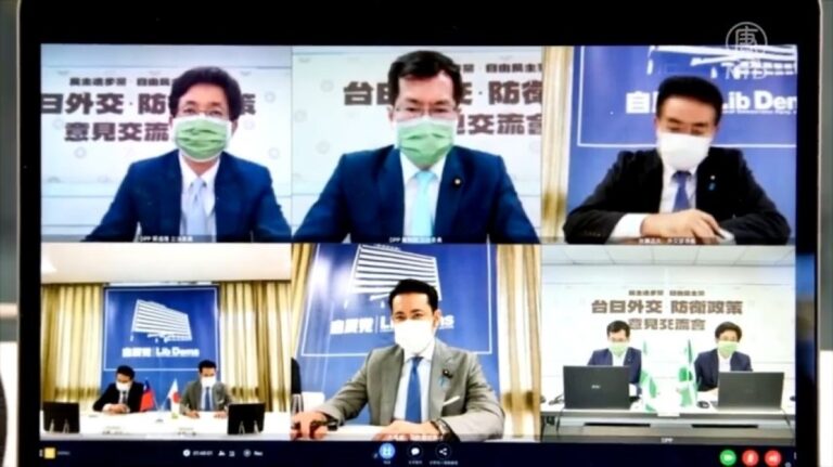 【新聞週刊】合力抗中共威脅 台日執政黨安全會談