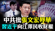 【拍案驚奇】黨媒批張文宏 打壓民企 習近平收財權？