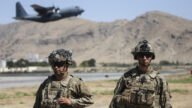 保持高度警惕 美軍繼續進行喀布爾撤離行動