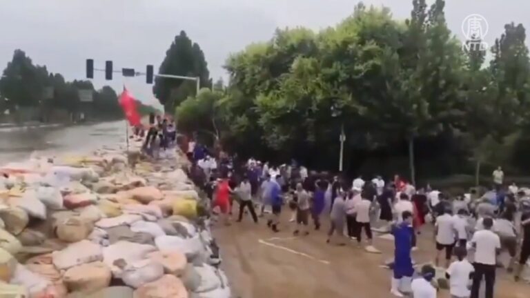 浚縣六鄉鎮成為洩洪區 百萬畝耕地絕收