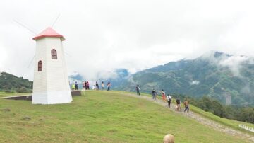 疫情降级后享受欧洲风情 台湾清境农场