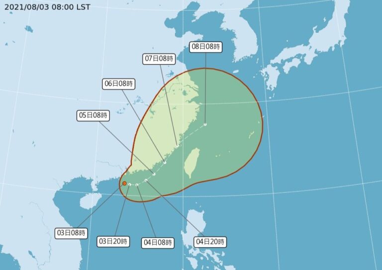 盧碧颱風最快今生成 由廣東偏東北行進