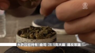 加州高院推翻判决 禁囚犯持有娱乐大麻