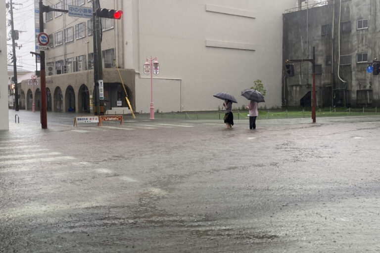 日本九州創紀錄大雨 釀6死4失蹤