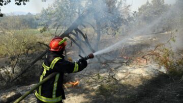 地中海野火延烧 法南度假胜地数以千人紧急疏散