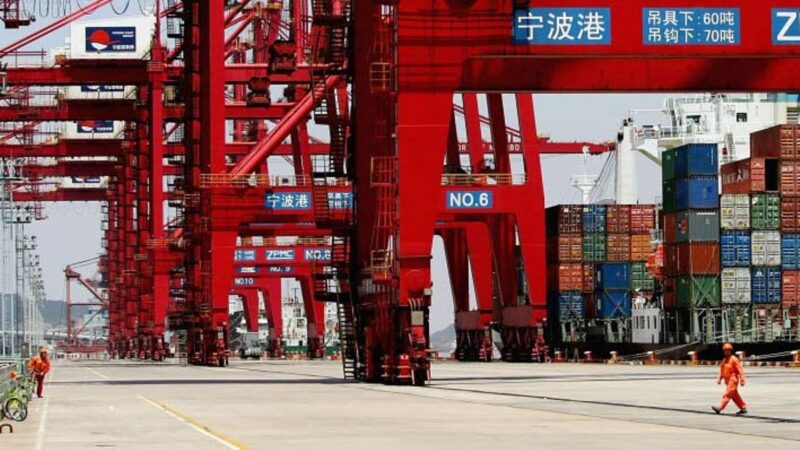 中國最大貨運港爆疫情 寧波梅山港區已被封控