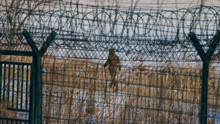 憂士兵逃亡 朝鮮命令軍官在中朝修建圍牆