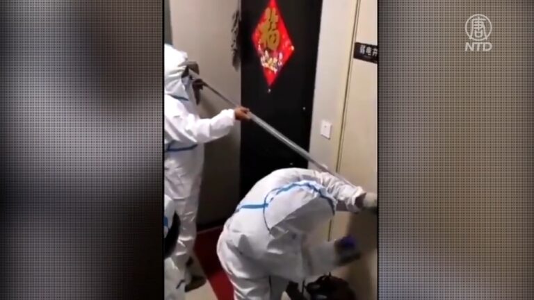 【禁聞】鐵槓封門 大陸又現極端防疫