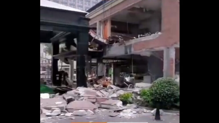 突發！嘉興萬科海上新園發生爆炸  2人受傷送醫（視頻）