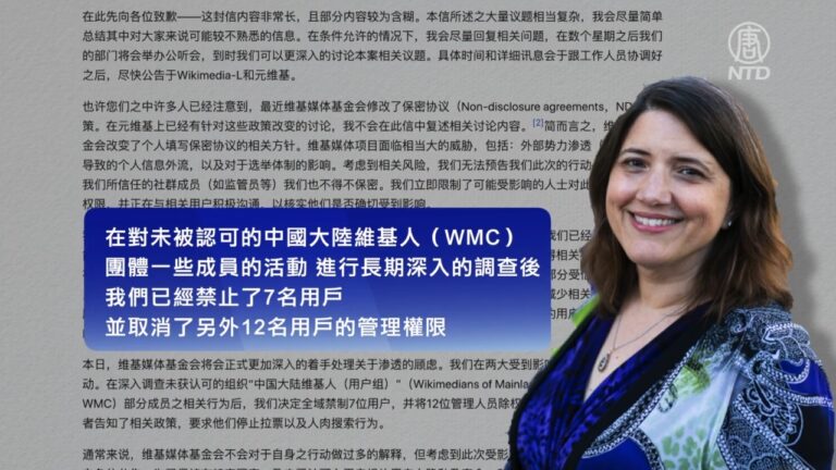 中文維基忍無可忍 開始掃蕩中共勢力