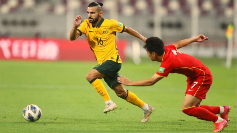 世界盃預選賽 中國男足0:3不敵澳洲隊