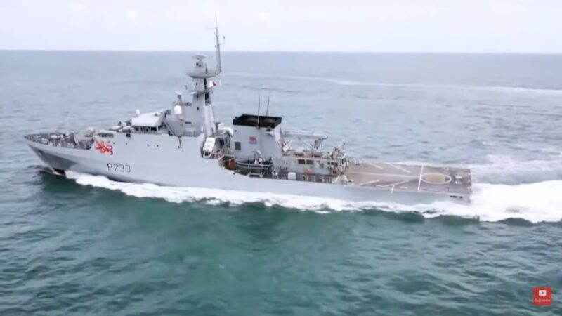 英国两艘新型巡逻舰艇 7日展开印太常态部署