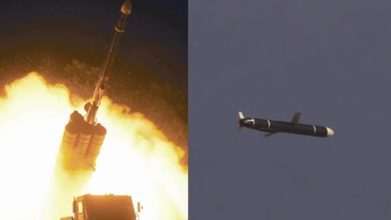 朝鲜试射新型远程巡航导弹 金正恩未露面