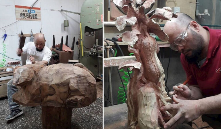 台灣木雕藝術創作者的修煉人生