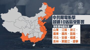 中共大规模限电 民企停产 波及蘋果特斯拉供应商