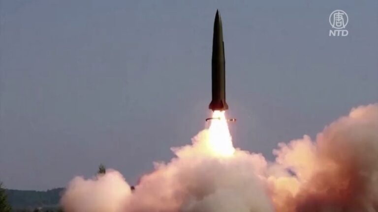 中韓高層會晤 朝鮮再試射彈道導彈