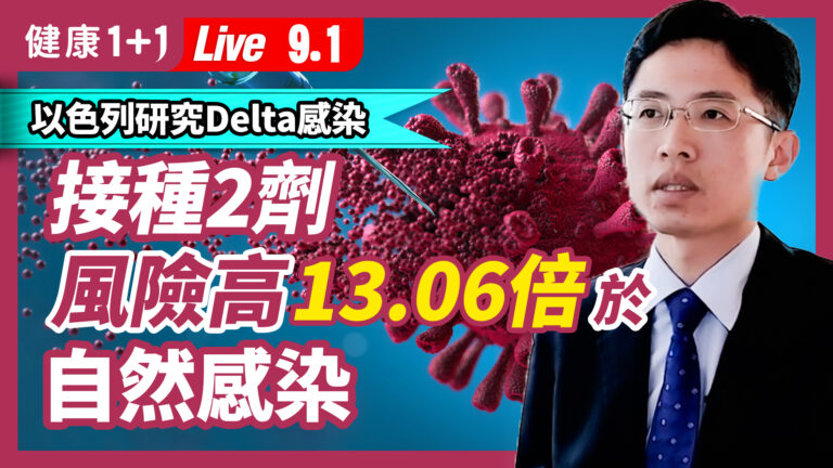 【重播】打疫苗感染風險 高於二次感染13倍？