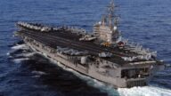 “里根”号回归 西太平洋美军双航母坐镇