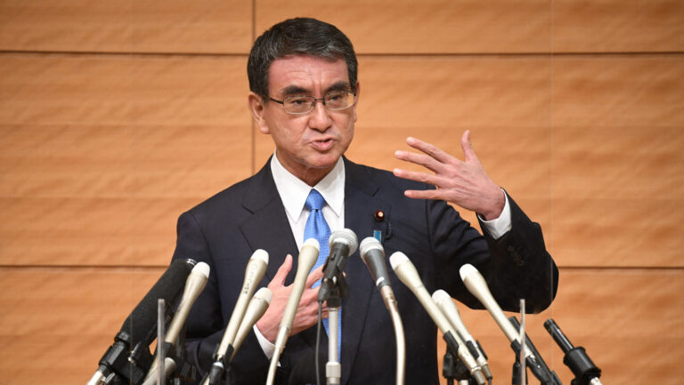 日本自民黨選舉 河野太郎宣布參選