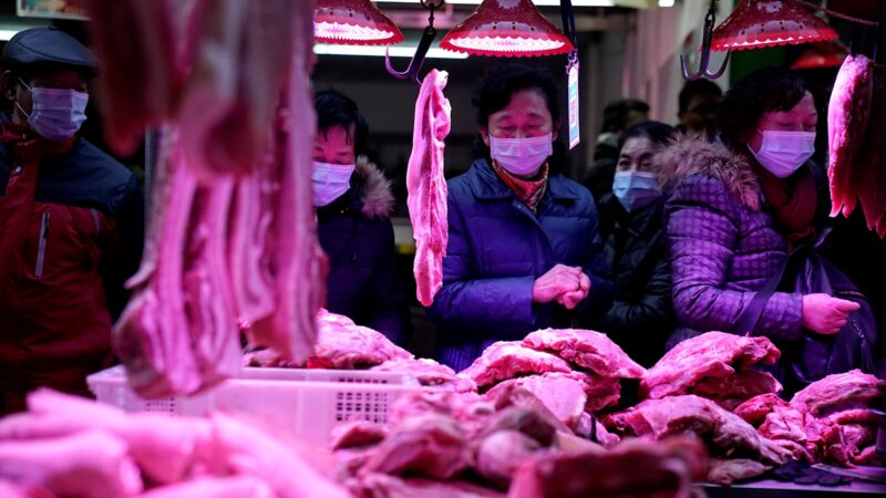 中秋臨近豬價大跌 北京無奈喊話：多吃豬肉！