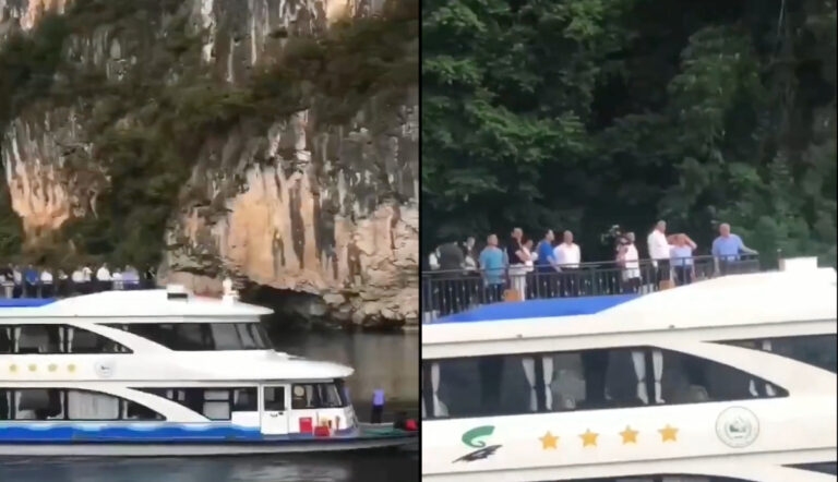 追隨習近平腳步 王岐山暢遊灕江引關注