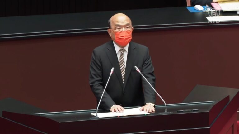 疫苗不良事件 蘇貞昌：政府該負責絕不逃避