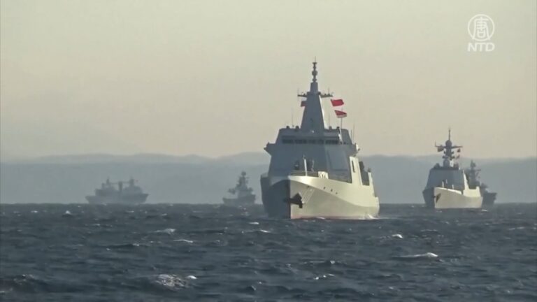 中俄軍艦首次經過津輕海峽 日本密切注視