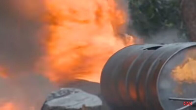 私接油管炼油 尼日利亚河流州大火至少25死