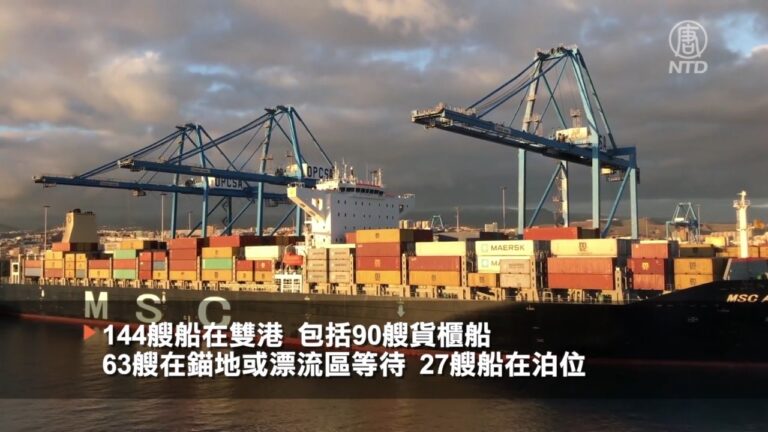 南加雙港擁堵數月 或影響節日購物季