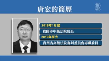 【落马官员】贵州省高级法院高官唐宏被查 曾迫害法轮功