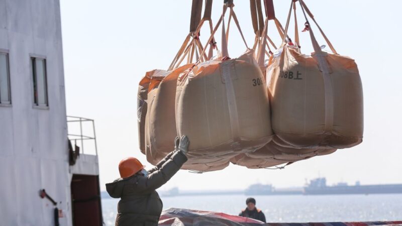 中國肥料測出有害細菌 斯里蘭卡禁止卸貨
