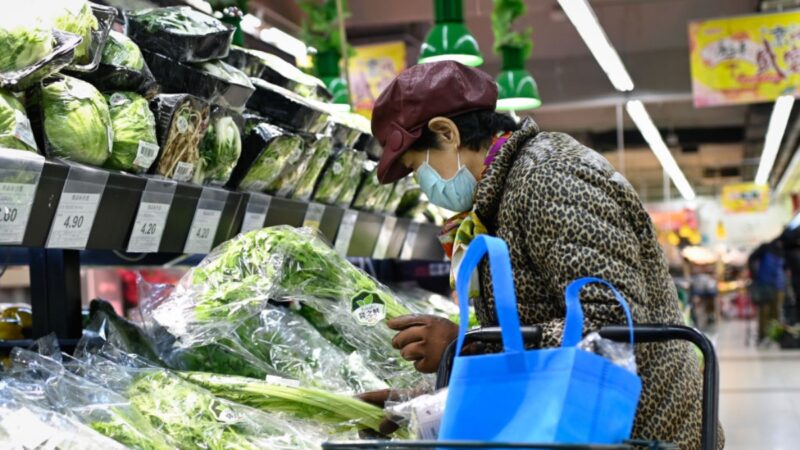 中國菜價暴漲比肉貴 官員：蔬菜高價態勢將持續