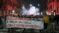 【今日点击】意大利接种疫苗才能上班 引发大规模抗议活动