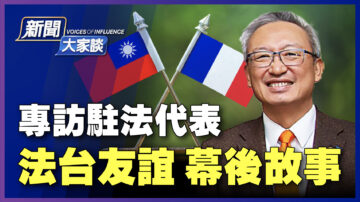 【新闻大家谈】专访驻法代表 法台友谊 幕后故事